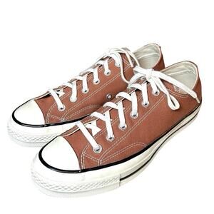 Converse Unisex Chuck 70 Low Top Sneakers Mineral Clay Size M-7, W-9